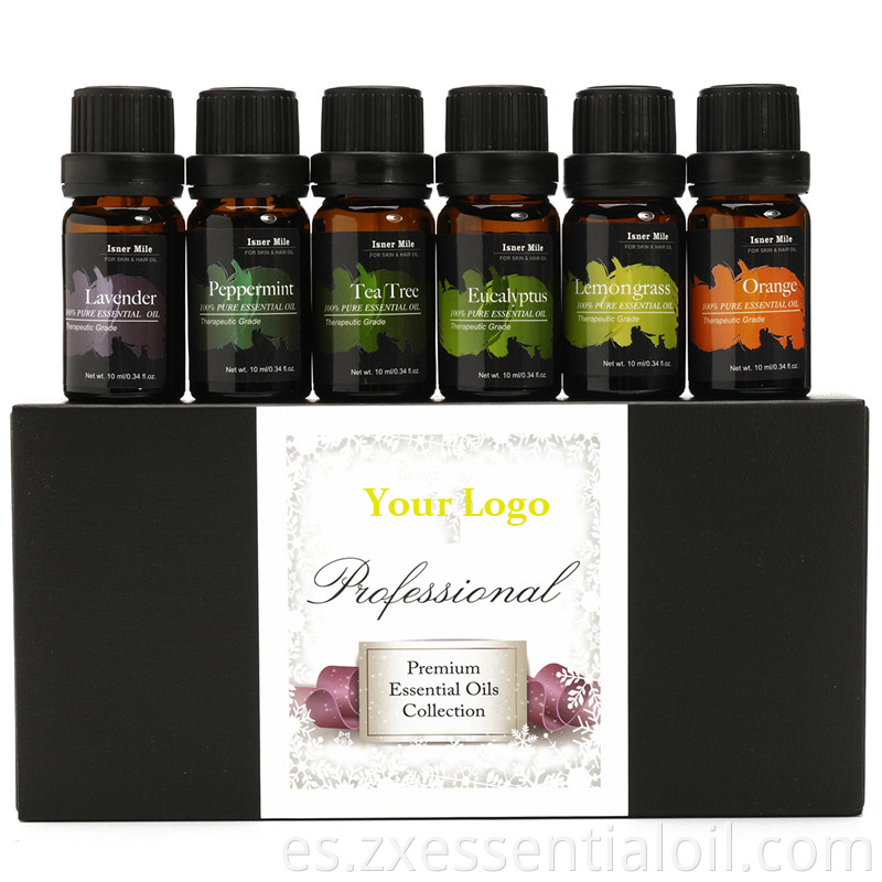 Set de otoño de 14 aceites aromáticos de primera calidad - Fragancias de 10 ml